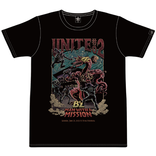 2XLサイズ コラボTシャツ UNITE2 ホルモン B'z 2XLサイズ コラボTシャツ UNITE2 ホルモン B'z 新品未開封】B'z